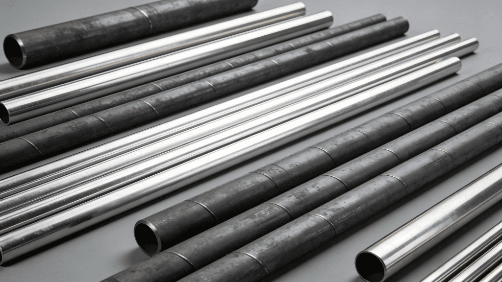Seamless & Welded Steel Pipe Supplier for Industrial Pipeline Systems 生成纯白背景图 (66)