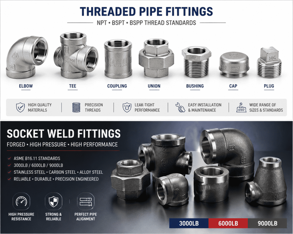 Threaded Pipe Fittings Manufacturer | NPT & BSP Threaded Fittings | SHAANXI GOLD-STONE 3e035d60 b7cd 47fd 923f 88adec546ca4