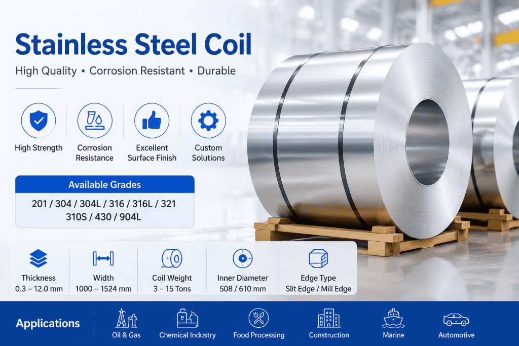 Stainless Steel Coil Supplier|304 316 Stainless Steel Cold Rolled Coil Manufacturer coils 2